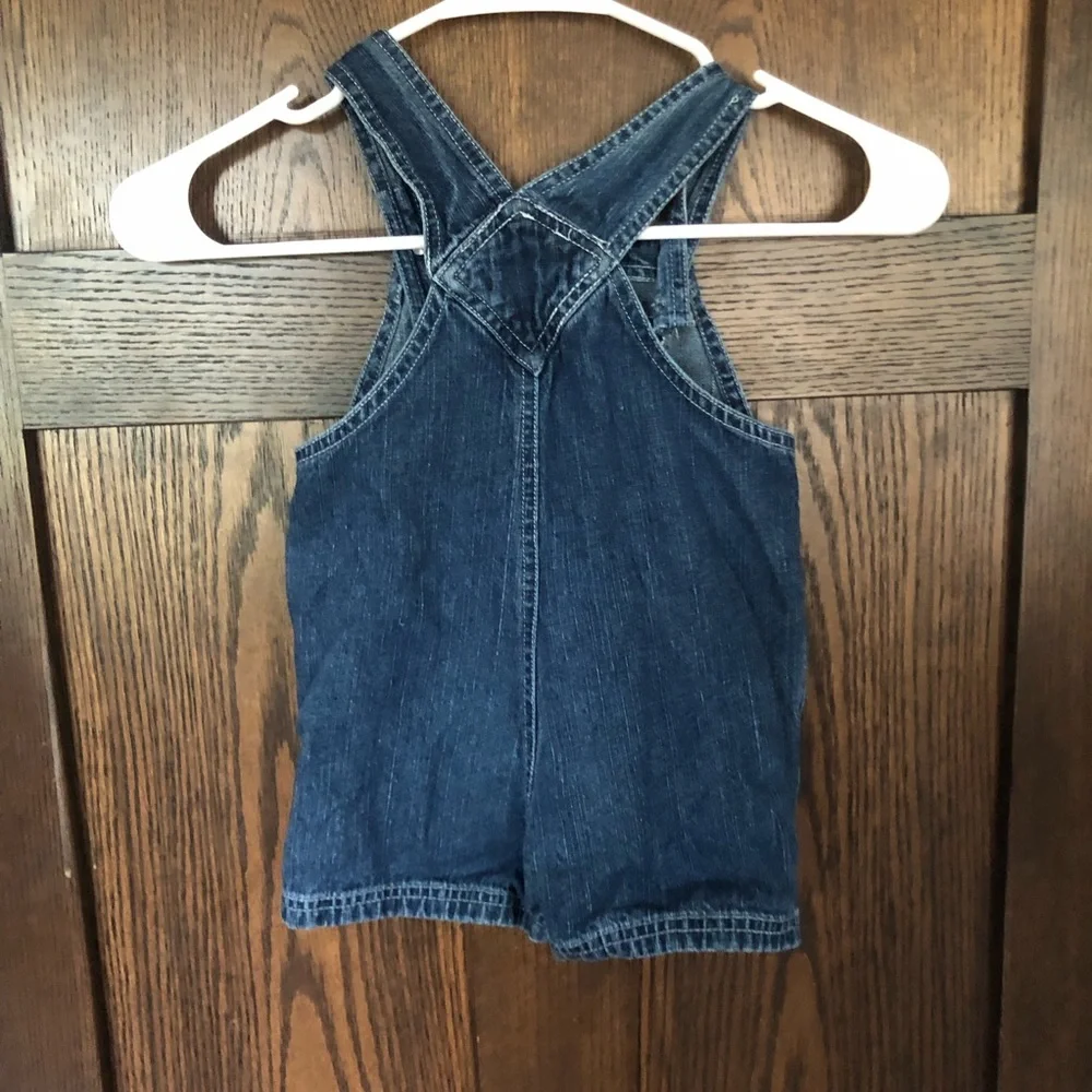 2010 Sesame Street Elmo short overalls 18m